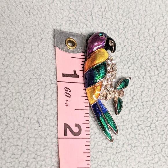 Brooch parakeet, EUC - Picture 3 of 4